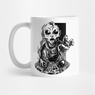 DJ Monster from outer space Mug